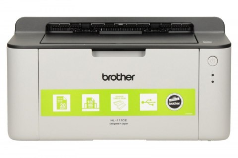Drukarka HL-1110E A4 mono USB/20ppm/pod.150ark./1000kopii@start Brother