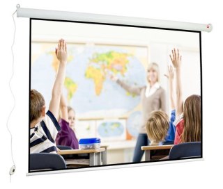Ekran elektryczny Wall Electric 180 (4:3, 185x143cm, czarny top i ramki, Matt White) Avtek