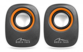 Głośniki IBO MT3137W Stereo/Jack 3,5/USB/RMS 6W Media-Tech