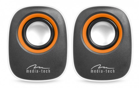 Głośniki IBO MT3137W Stereo/Jack 3,5/USB/RMS 6W Media-Tech