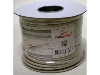 Kabel FTP KAT 6 drut 100m szary Gembird