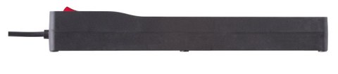 Listwa przeciwprzepięciowa ZX 510, 1L, 1,5m, czarna Lestar