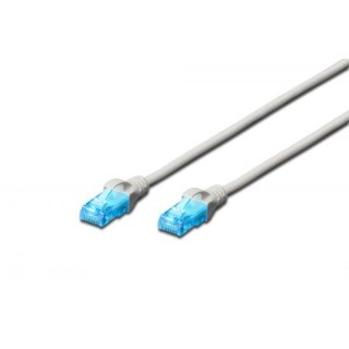 Patch cord U/UTP kat.5e PVC 25m szary Digitus