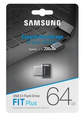 Pendrive FIT Plus USB3.1 64 GB Gray MUF-64AB/APC Samsung