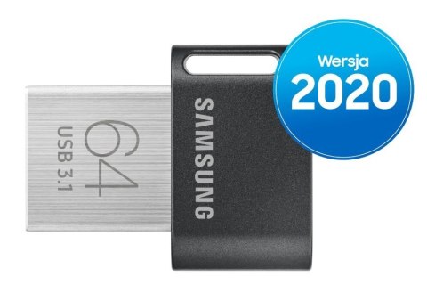 Pendrive FIT Plus USB3.1 64 GB Gray MUF-64AB/APC Samsung