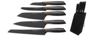 Zestaw 5 noży w bloku Edge 1003099 Fiskars