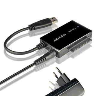 ADSA-FP3 Adapter USB 3.2 Gen 1 - SATA 6G HDD FASTport3 (2.5", 3.5", 5.25") w tym zasilacz AXAGON