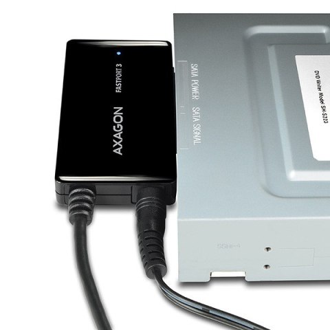 ADSA-FP3 Adapter USB 3.2 Gen 1 - SATA 6G HDD FASTport3 (2.5", 3.5", 5.25") w tym zasilacz AXAGON