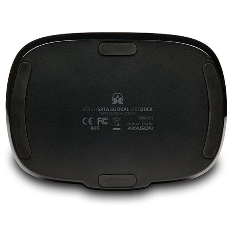 ADSA-ST Stacja dokująca, USB 3.2 Gen 1 - 2x SATA 6G 2.5"/3.5" SSD/HDD CLONE DUAL AXAGON