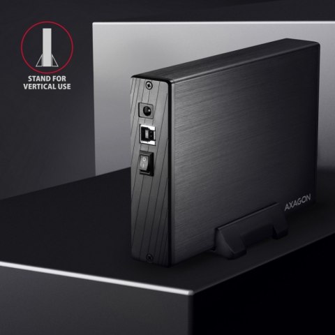 EE35-XA3 Obudowa zewnętrzna aluminiowa, USB 3.2 Gen 1 SATA 3G 3.5" AXAGON