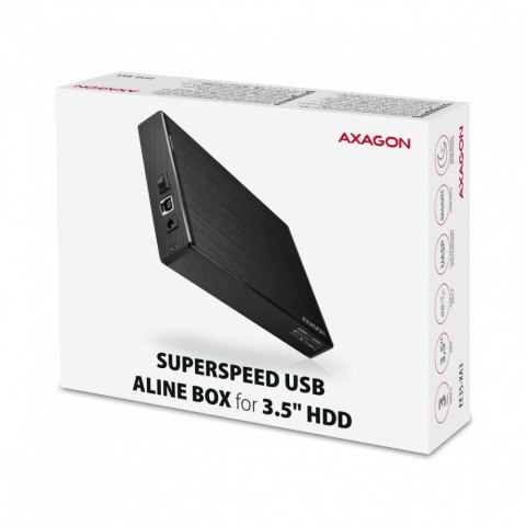 EE35-XA3 Obudowa zewnętrzna aluminiowa, USB 3.2 Gen 1 SATA 3G 3.5" AXAGON