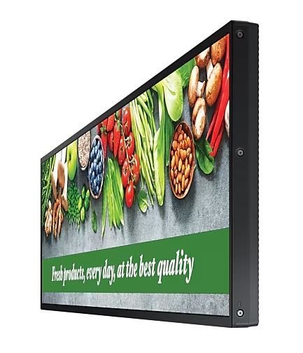 Monitor profesjonalny SH37C 37 cali 16:4,5 Matowy 24h/7 700(cd/m2) 1920x540 S10 Player (Tizen 7, VXT Ready) Wi-Fi/BT 3 lata d2d Samsung Monitor profesjonalny SH37C 37 cali 16:4,5 Matowy 24h/7 700(cd/m2) 1920x540 S10 Player (Tizen 7, VXT Ready) Wi-Fi/BT 3 lata d2d Samsung