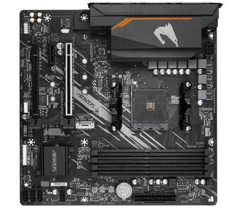 Płyta główna B550M AORUS ELITE AM4 4DDR4 2HDMI/DVI-D mATX Gigabyte Płyta główna B550M AORUS ELITE AM4 4DDR4 2HDMI/DVI-D mATX Gigabyte