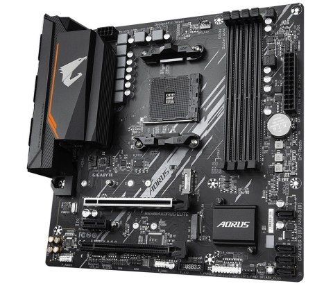 Płyta główna B550M AORUS ELITE AM4 4DDR4 2HDMI/DVI-D mATX Gigabyte Płyta główna B550M AORUS ELITE AM4 4DDR4 2HDMI/DVI-D mATX Gigabyte