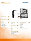 Płyta główna TRX50 AERO D sTR5 4DDR5 HDMI USB/4M.2 eATX Gigabyte