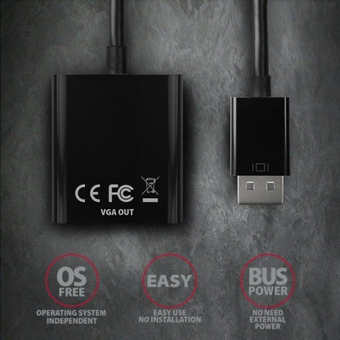 RVD-VGN Adapter DisplayPort -> VGA FullHD 1920x1200