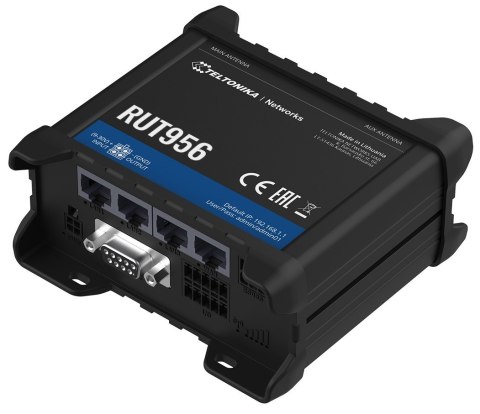 Router LTE RUT956 (Cat 4), 2G, GNSS, WiFi TELTONIKA