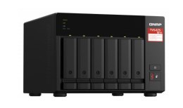 Serwer NAS TVS-675-8G 6x0HDD NAS ZhaoXin KX-U6580 8GB RAM QNAP