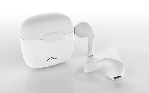 Słuchawki douszne Bluetooth R-PHONES TWS MT3608W (białe) Media-Tech