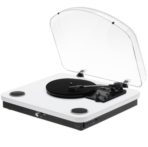 Gramofon AD1914 Biały USB Bluetooth Adler