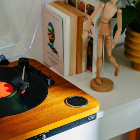 Gramofon AD1914 Wood USB Bluetooth Adler