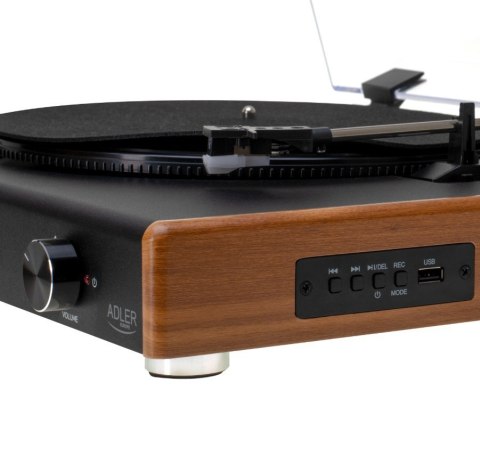 Gramofon AD1915 USB Bluetooth głośniki Adler