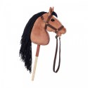 Koń na kiju Hobby Horse HOPPIHORSE A3 Bay - ciemny brąz, maść gniada Tootiny