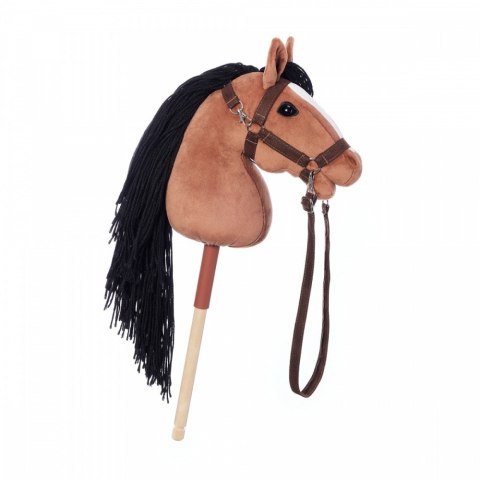 Koń na kiju Hobby Horse HOPPIHORSE A3 Bay - ciemny brąz, maść gniada Tootiny Koń na kiju Hobby Horse HOPPIHORSE A3 Bay - ciemny brąz, maść gniada Tootiny