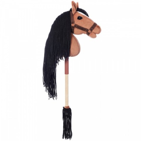 Koń na kiju Hobby Horse HOPPIHORSE A3 Bay - ciemny brąz, maść gniada Tootiny Koń na kiju Hobby Horse HOPPIHORSE A3 Bay - ciemny brąz, maść gniada Tootiny