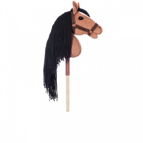 Koń na kiju Hobby Horse HOPPIHORSE A3 Bay - ciemny brąz, maść gniada Tootiny Koń na kiju Hobby Horse HOPPIHORSE A3 Bay - ciemny brąz, maść gniada Tootiny