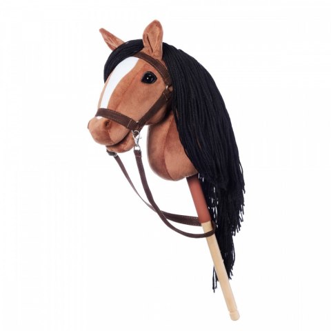 Koń na kiju Hobby Horse HOPPIHORSE A3 Bay - ciemny brąz, maść gniada Tootiny Koń na kiju Hobby Horse HOPPIHORSE A3 Bay - ciemny brąz, maść gniada Tootiny