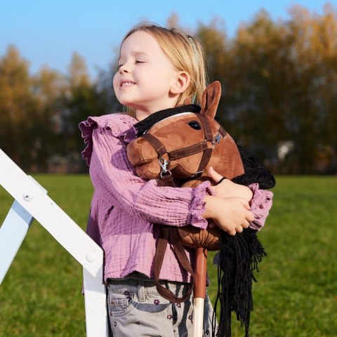 Koń na kiju Hobby Horse HOPPIHORSE A3 Bay - ciemny brąz, maść gniada Tootiny Koń na kiju Hobby Horse HOPPIHORSE A3 Bay - ciemny brąz, maść gniada Tootiny
