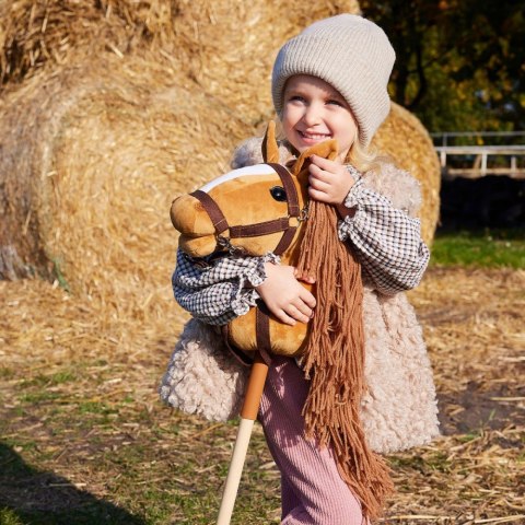 Koń na kiju Hobby Horse HOPPIHORSE A3 Chestnut - brąz, maść kasztanowata Tootiny Koń na kiju Hobby Horse HOPPIHORSE A3 Chestnut - brąz, maść kasztanowata Tootiny