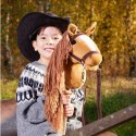 Koń na kiju Hobby Horse HOPPIHORSE A3 Chestnut - brąz, maść kasztanowata Tootiny
