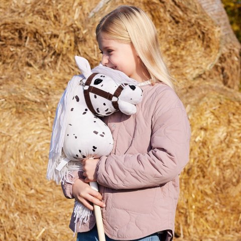 Koń na kiju Hobby Horse HOPPIHORSE A3 Leopard - biały, maść tarantowata Tootiny Koń na kiju Hobby Horse HOPPIHORSE A3 Leopard - biały, maść tarantowata Tootiny