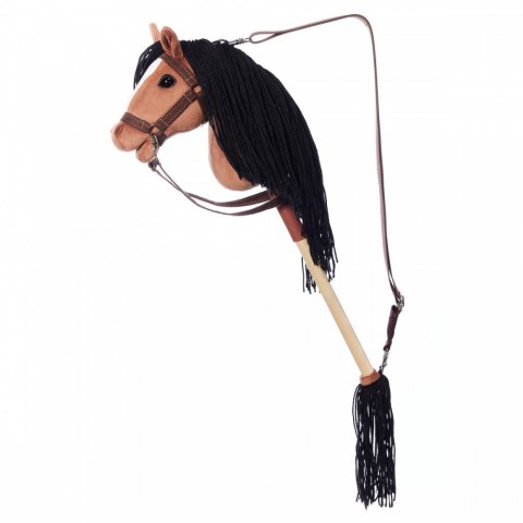 Koń na kiju Hobby Horse HOPPIHORSE A4 Bay - ciemny brąz, maść gniada Tootiny Koń na kiju Hobby Horse HOPPIHORSE A4 Bay - ciemny brąz, maść gniada Tootiny