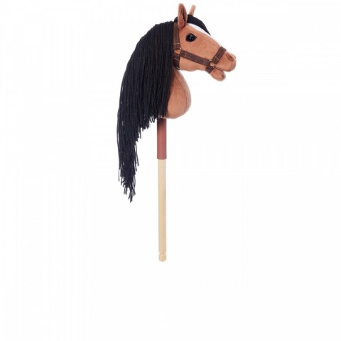 Koń na kiju Hobby Horse HOPPIHORSE A4 Bay - ciemny brąz, maść gniada Tootiny Koń na kiju Hobby Horse HOPPIHORSE A4 Bay - ciemny brąz, maść gniada Tootiny