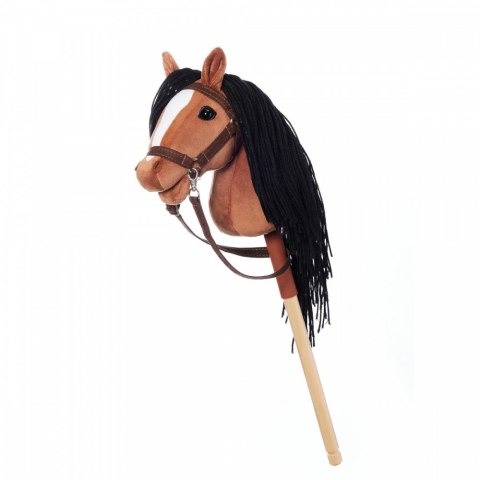 Koń na kiju Hobby Horse HOPPIHORSE A4 Bay - ciemny brąz, maść gniada Tootiny Koń na kiju Hobby Horse HOPPIHORSE A4 Bay - ciemny brąz, maść gniada Tootiny