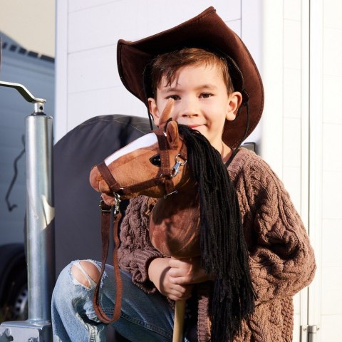 Koń na kiju Hobby Horse HOPPIHORSE A4 Bay - ciemny brąz, maść gniada Tootiny Koń na kiju Hobby Horse HOPPIHORSE A4 Bay - ciemny brąz, maść gniada Tootiny