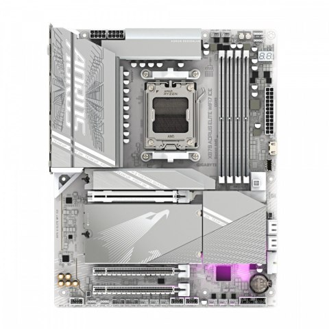 Płyta główna X870 A ELITE WF7 ICE AM 5 4DDR5 HDMI/USB-C ATX Gigabyte Płyta główna X870 A ELITE WF7 ICE AM 5 4DDR5 HDMI/USB-C ATX Gigabyte