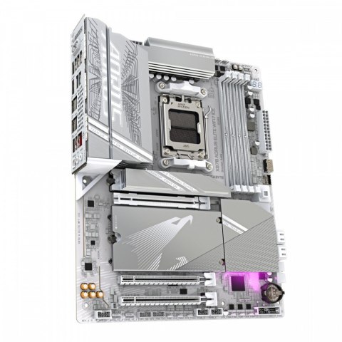 Płyta główna X870 A ELITE WF7 ICE AM 5 4DDR5 HDMI/USB-C ATX Gigabyte Płyta główna X870 A ELITE WF7 ICE AM 5 4DDR5 HDMI/USB-C ATX Gigabyte