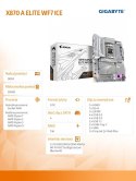 Płyta główna X870 A ELITE WF7 ICE AM 5 4DDR5 HDMI/USB-C ATX Gigabyte