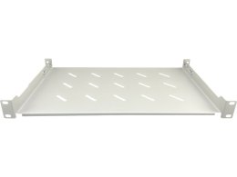Półka stała 19 cali 1U głębokość 280mm Szara ALANTEC