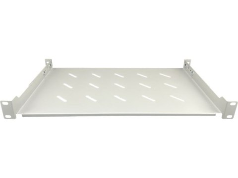 Półka stała 19 cali 1U głębokość 280mm Szara ALANTEC