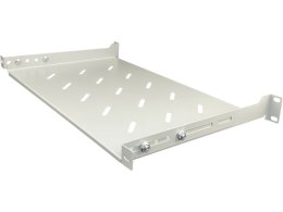 Półka stała 19 cali 1U głębokość 280mm Szara ALANTEC