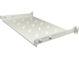 Półka stała 19 cali 1U głębokość 280mm Szara ALANTEC