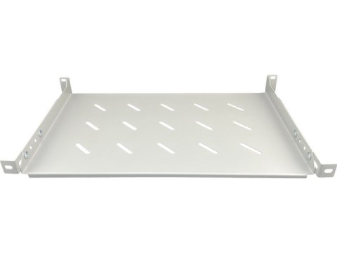 Półka stała 19 cali 1U głębokość 280mm Szara ALANTEC Półka stała 19 cali 1U głębokość 280mm Szara ALANTEC