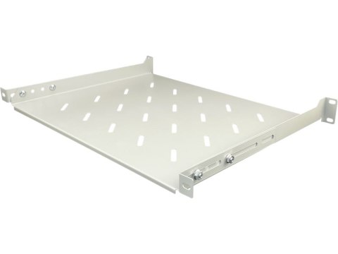 Półka stała 19 cali 1U głębokość 350mm Szara ALANTEC Półka stała 19 cali 1U głębokość 350mm Szara ALANTEC