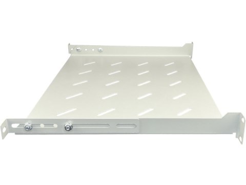 Półka stała 19 cali 1U głębokość 350mm Szara ALANTEC Półka stała 19 cali 1U głębokość 350mm Szara ALANTEC
