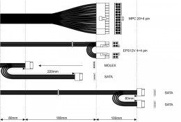 Zasilacz TFX AK-T1-300 300W AKYGA